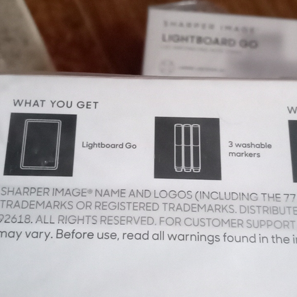 Sharper Image Light Board - Picture 11 of 14